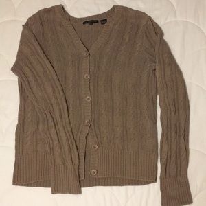 Jeanne Pierre cable knit cardigan